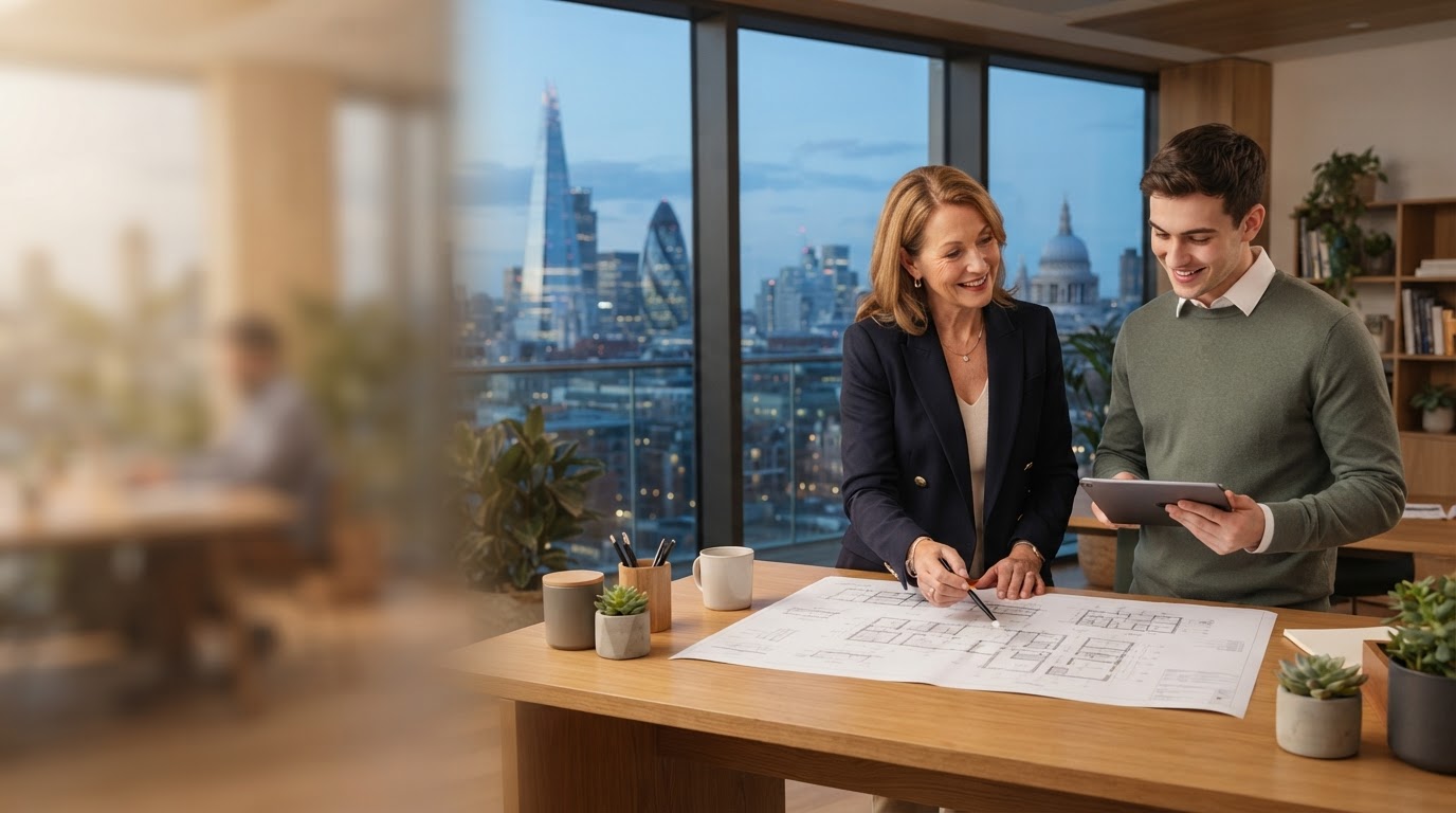 Clear Worthimandry dashboard shown on a tablet in a calm home office setting